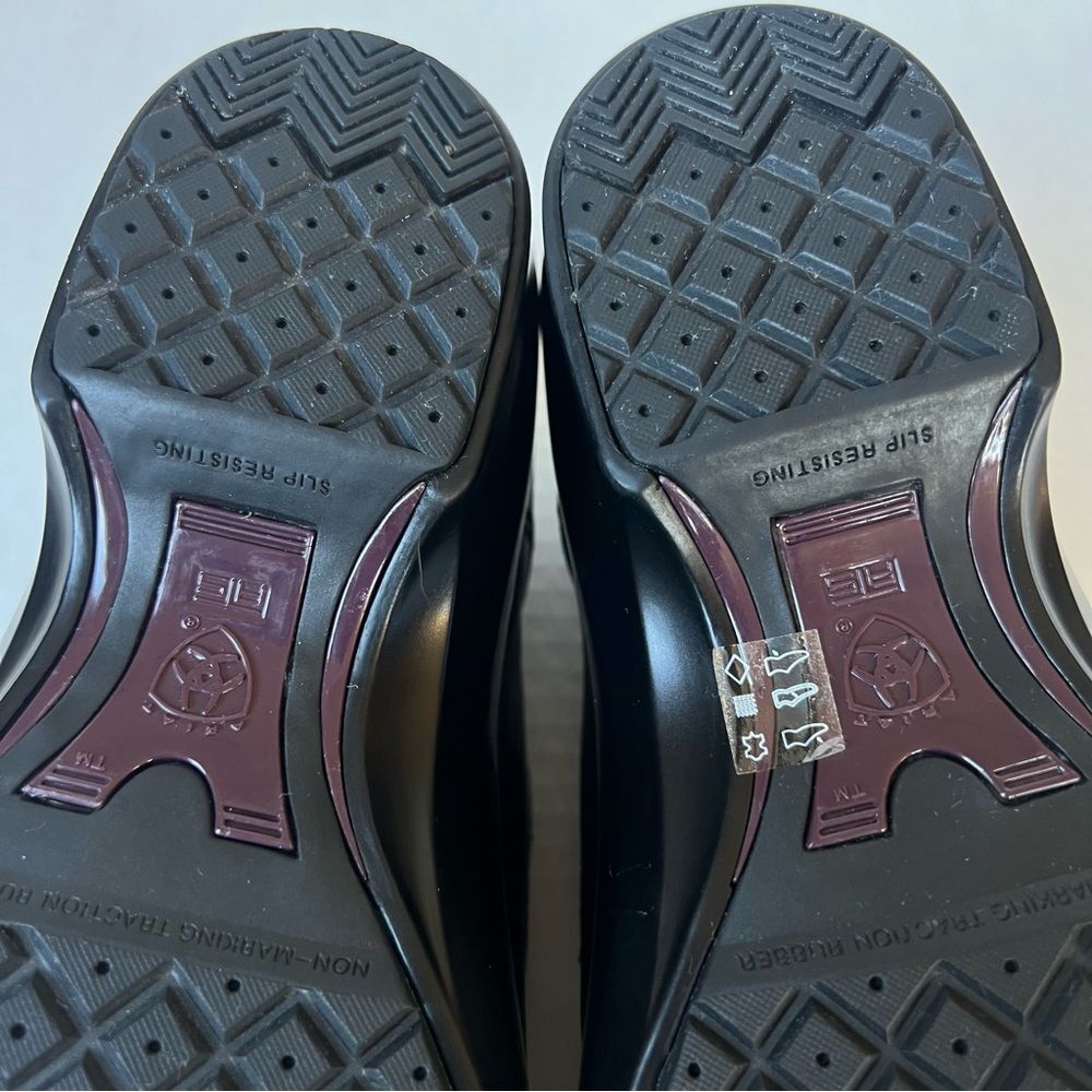 Ariat Work Hera Expert Slip Resistant Workwear Black Clogs Slip on Shoes SZ 10 - Picture 11 of 15